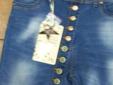 161N NOWE WŁOSKIE spodnie jeans guziki HIT R-30 Nowy produkt