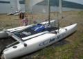 Catamaran Nacra inter 18, sup[er stan, genaker, idealny do wygrywania Regat