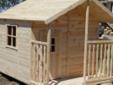 Domek dla dzieci drewniany z werandą OLA