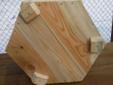 Donica sześciokątna średnia, donice, Producent donic drewnianych