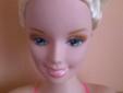 głowa lalki Barbie do stylizacji