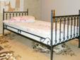 Łóżka metalowe i kute sypialniane pod materac WZÓR 8 - Lak System Nowy produkt
