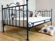 Łóżka metalowe sofy kute WZÓR 4S - Lak System, łóżko do salonu Nowy produkt