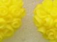 Kolczyki sztyfty żółte serca Nowy produkt