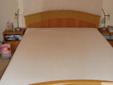 komplet mebli sypialnia-szafa,komoda,2 szafki nocne,łóżko z materacem
