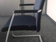 Krzesło na płozie Dauphin Highway (PMM101) - meble biurowe