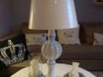 Lampa drewniana styl prowansalski, Shabby Chic, Ikea