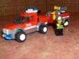 Lego 7942 Wóz strażacki z przyczepą