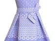 Letnia niebieska sukienka dla dziewczynki Nowy produkt