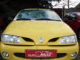 Sprzedam auto Renault Megane Coupe z 1996r I rej. 1997r
Silnik 2.0 b. 114 KM, jednostka bardzo trwała, elastyczna, silnik pracuje bardzo dobrze,
Auto wyposażone m.in. w KLIMATYZACJE, 4 x El. szyby, Centr. zamek, Wspomaganie kier. Radio CD, El. lusterka,