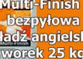 Multi-Finish bezpyłowa gładź gipsowa angielska. RADOM