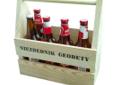 NOSIDEŁKO - drewniana skrzyneczka - 8 butelek piwa
