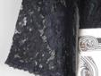 Nowa sukienka elegancka 40 L czarna koronka print nadruk grecja D&G Nowy produkt