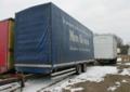 Przyczepa jumbo tandem burto-plandeka 19 palet