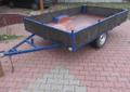Przyczepa samochodowa typu SAM lekka 750 kg + plandeka 2x2,8m