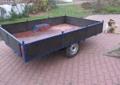 Przyczepa samochodowa typu SAM lekka 750 kg + plandeka 2x2,8m