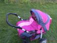 Różowy wózek dla dziewczynki-pilnie! sprzedam lub zamienię