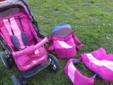 Różowy wózek dla dziewczynki-pilnie! sprzedam lub zamienię