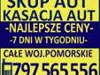 Skup Aut za Gotówkę Słupsk i okolice tel.669787480 kasacja aut