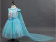 Sukienka z trenem Kraina Lodu Elsa 122-146 dostępne w PL Nowy produkt