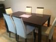 Super wygodny stół z krzesłami , komoda i stolik kawowy