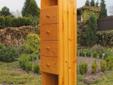 Szafka - słupek z litego drewna 175 cm x 30 cm