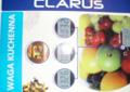 Waga kuchenna CLARUS 24M gwarancja termometr zegar