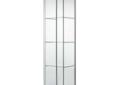 Witryna Detolf + oświetlenie Grundtal (IKEA)
