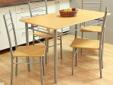 Zestaw kuchenny stołowy stół i 4 krzesła nowy solidny 2 kolory firma