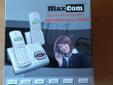 Zestaw telefonów bezprzewodowych MAXCOM M C5500 VOICE TWIN