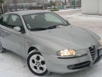 Alfa romeo 147 benzyna 1600 o mocy 120 koni. Auto obecnie na francuskich tablicach. Posiada ubezpieczenie,tłumaczenia,przegląd,opłaconą akcyzę i opłatę skarbową. Przebieg 166 tyś,bogate wyposażenie,zadbana,atrakcyjny wygląd i sportowy charakter. Na