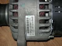 Alternator Opel Vectra C 1.9 cdti 2007 DENZO 105 A, zregenerowany wymienine diody, szczotki.