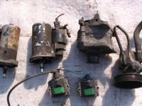 posiadam rozruszniki,alternatory,pompy,do aut benzynowych,
vw golf,1,8 peugeot 306,1,8, renault 19,1,7...ford.1,1..i inne...
sprawne ...polecam...