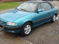 Witam
ASTRA CABRIO 1994 2,0B + LPG
ABS AUTO ALARM WSPOMAGANIE KIEROWNICY
CENTRALNY ZAMEK
ELEKTYCZNE SZYBY LUSTERKA
SKÓRZANA TAPICERKA
LAKIER METALIC
ELEKTYCZNIE OTWIERANY DACH
NOWE PRZEDNIE ZAWIESZENIE
NOWE PÓŁOSIE WRAZ Z PRZEGUBAMI
DACH W PEŁNISPRAWNY