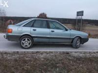 Mam do sprzedania Audi 80 1.6 z gazem.
Samochod jak na swoje lata wyglada dobrze,prowadzi sie rowniez dobrze.Auto stoi na alufelgach 16" i oponach zimowych.Odpala bez problemu nawet na gazie przy -20 stopniach celsjusza.Nowy parownik.