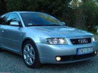 Oryginalne audi S3 Quattro , czarne skórzane wnętrze recaro. Modelowo według kodu 2003 r.
Drugi komplet kół na zimę.
Nie wymaga żadnych inwestycji , stan techniczny i wizualny bardzo dobry.
Rok produkcji: 2002, 128000 km, Moc: 225 KM, Pojemność skokowa: