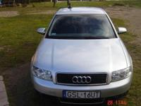 Sprzedam audi a4-b6.srebrna sedan.zarejestrowana .kraj pochodzenia Niemcy.przebieg 183 tyś dwu letnia instalacja gazowa.komputer,2strefowy klimatronik,pod.siedzenia,pod lusterka,abs,esp,halogeny,parktronik,alufelgi,kierownica