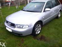 Witam sprzedam audi a4 1,9 tdi Quattro( napęd na cztery koła). Samochodu używa moja żona w celu dojazdu do pracy, wiec autko musi być sprawne i bezpieczne. Samochód nie jest nowy i nosi ślady codziennego użytkowania.
Przy stanie 260000 wymieniony