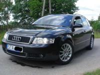 Audi A4 B6 ,Avant, 2.5 V6 TDI , 163 KM, 2002 rok, S-LINE, NAVI GPS Wyposażenie:
-ABS
-wspomaganie kierownicy
-centralny zamek
-Climatronic dwustrefowy
- 6 poduszek
-el. szyby
-el. Lusterka, podgrzewane
-el.regulowane przednie reflektory
-nagłośnienie i