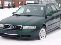 Witam mam do sprzedania samochód Audi A4 Quattro kombi. Samochód jest w idealnym stanie technicznym, ABS, Autoalarm, Wspomaganie kierownicy, Centralny zamek, Klimatyzacja, Poduszka powietrzna, Elektryczne szyby, Lakier metallic, Alufelgi, Elektryczne