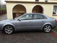                             AUDI A4 B6 1.9 TDI 130 KM * ORYGINALNY S-LINE *
WYPOSAŻENIE WNĘTRZA :
-ABS
-ESP
-ELEKTRYCZNIE STEROWANE SZYBY
-ELEKTRYCZNIE STEROWANE LUSTERKA
-KLIMATYZACJA CLIMATRONIC
-FOTELE KUBEŁKOWE PÓŁ SKÓRA S-LINE
-KIEROWNICA SKÓRZANA 3