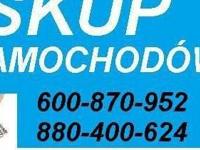AUTOSKUP - gotówka. Auta całe lub uszkodzone. Najlepsze ceny, własny transport. Chcesz szybko sprzedać swój samochód? Dzwoń, 500-349-500 lub napisz mail: skupaut@vp.p