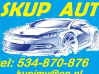 AUTOSKUP - gotówka. Auta całe lub uszkodzone. Najlepsze ceny, własny transport. Chcesz szybko sprzedać swój samochód? Dzwoń, 500-349-500 lub napisz mail: skupaut@vp.p