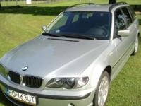 Witam, sprzedam BMW E46 320d 2002r. z bardzo dynamicznym i zarazem oszczędnym silnikiem diesla o mocy 150KM i 6 biegową skrzynią biegów. Auto bardzo zadbane wewnątrz jak i na zewnątrz,silniczek chodzi równiutko,nie dymi,bogato wyposażone a mianowicie: