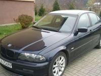 BMW E46 BEZYNA GAZ SEKWECJA WSPOMAGANIE ,KLIMATRONIK , EL SZYBY ,SZYBERDACH CENTRALNY ZAMEK EL LUSTERKA ,ABS ASR OPONY ZIMOWE