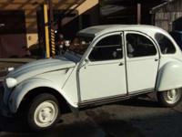 sprzedam citroena 2cv do małych poprawek blacharskich dla konesera miłośnika tego typu autka polecam