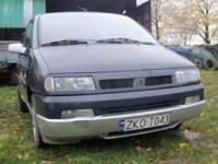 Fiat Ullyse 1.9TD 1997, w całości na części, brak przeglądu i ubezpieczenia.Sprzedam lub zamienię na skrzyniowy.