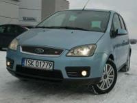 Ford Focus C-MAX 1.6TDCi 109 KM w najbogatszej wersja GHIA + wyposażenie dodatkowe:
- ESP, TA, EBD, ABS, EBA
- 6 poduszek powietrznych
- wspomaganie kierownicy
- tempomat
- światła przeciwmgielne przednie
- oryginalne czujniki parkowania tył
-