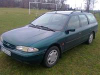 FORD MONDEO 1.8 TD KOMBI (spalanie ok 5l/100km),
stan techniczny bardzo dobry ,w ciągłej eksploatacji,
stan licznika: 312 555 km-przebieg autostradowy(auto robiło dalekie trasy z Dortmund, do Polski)
samochód od 2 lat w kraju, jesteśmy jego pierwszym