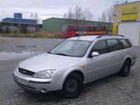 Witam.Na sprzedaż Ford Mondeo mk3 kombi 2003 rok,z silnikiem 2.0 tdci .Ford w bardzo dobrym stanie,bogate wyposażenie: abs,4x el.szyby,8poduszek powietrznych,climatronic,kontrola trakcji,6 biegowa skrzynia biegów,lakier srebrny metalic.Wszelkie informacje